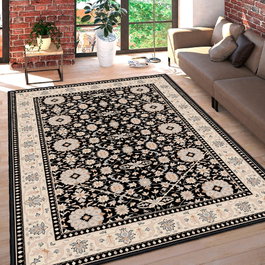 Conceptum Alfombra Woosonıl006 160 x 230 cm Crema, Camel, Gris y Negro
